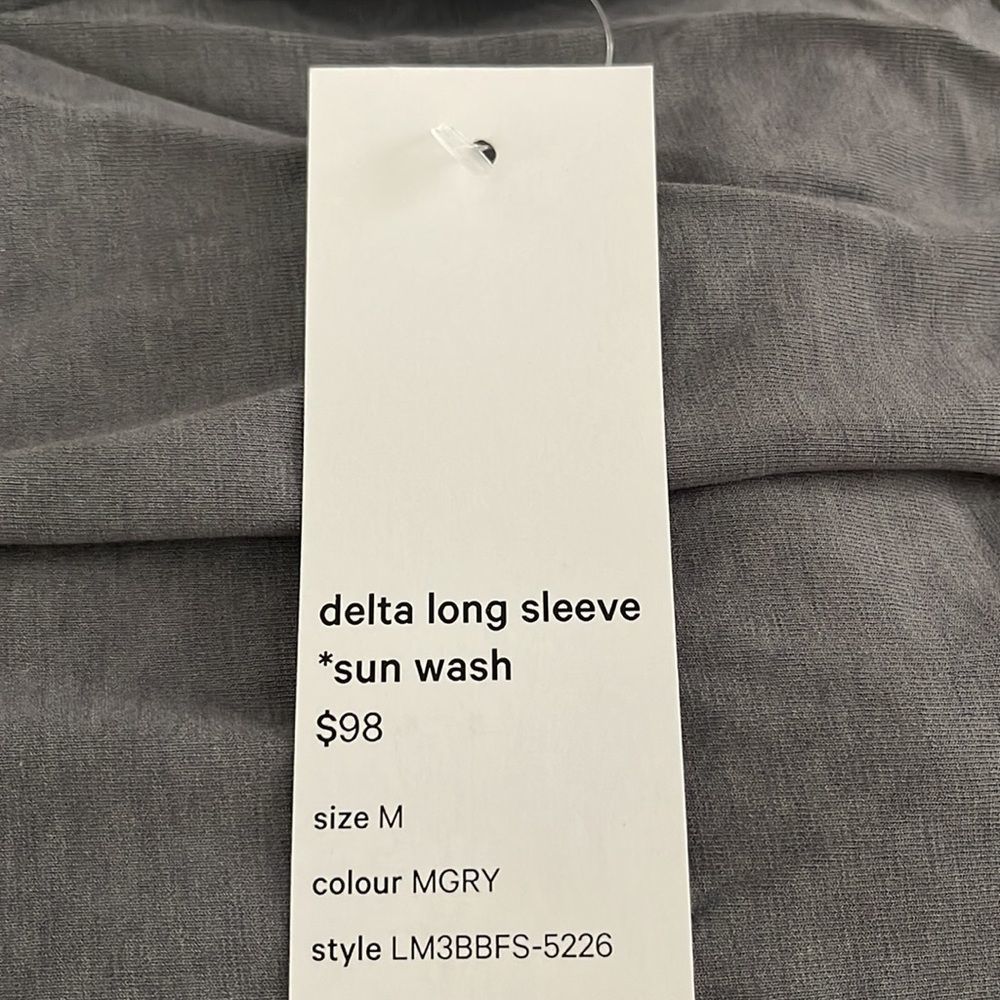 Lululemon Delta Long Sleeve *Sun Wash - Picture 7 of 9
